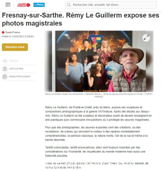 Fresnay-sur-Sarthe. Rémy Le Guillerm expose ses photos magistrales Fresnay-sur-Sarthe. Rémy Le Guillerm expose ses photos magistrales de Ouest France